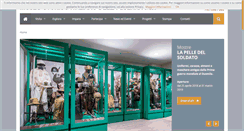 Desktop Screenshot of museodellaguerra.it